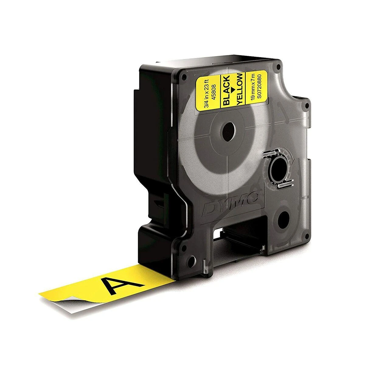 Dymo juosta S0720880 (juoda ant geltonos) D1 tipo
