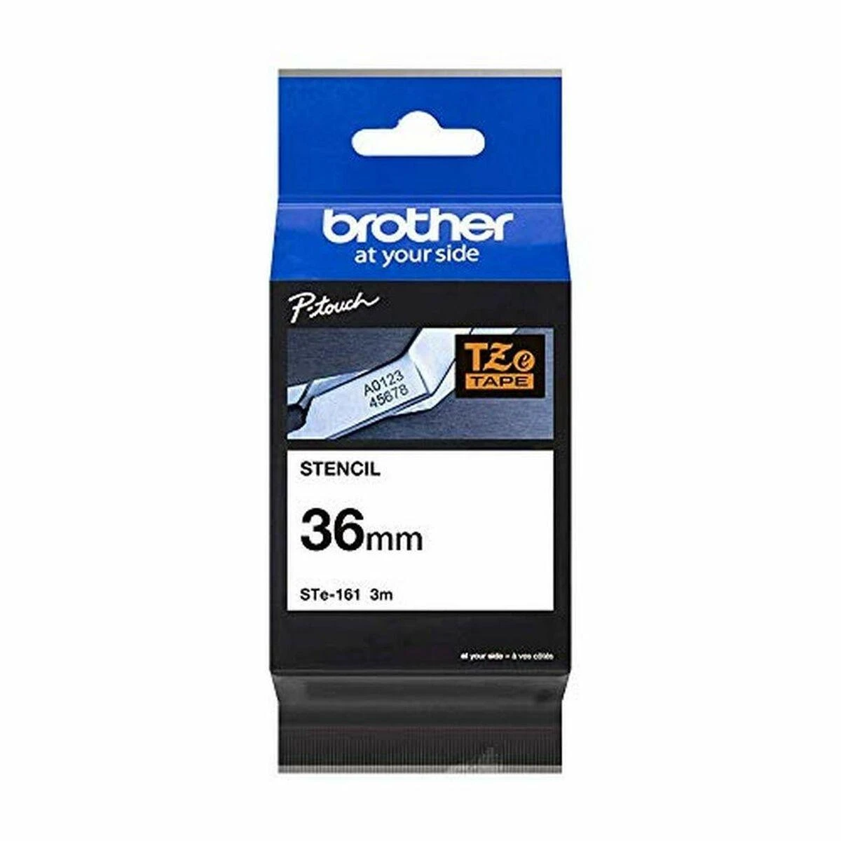 Brother | STe-161 | Juodas | TZe | 3 m