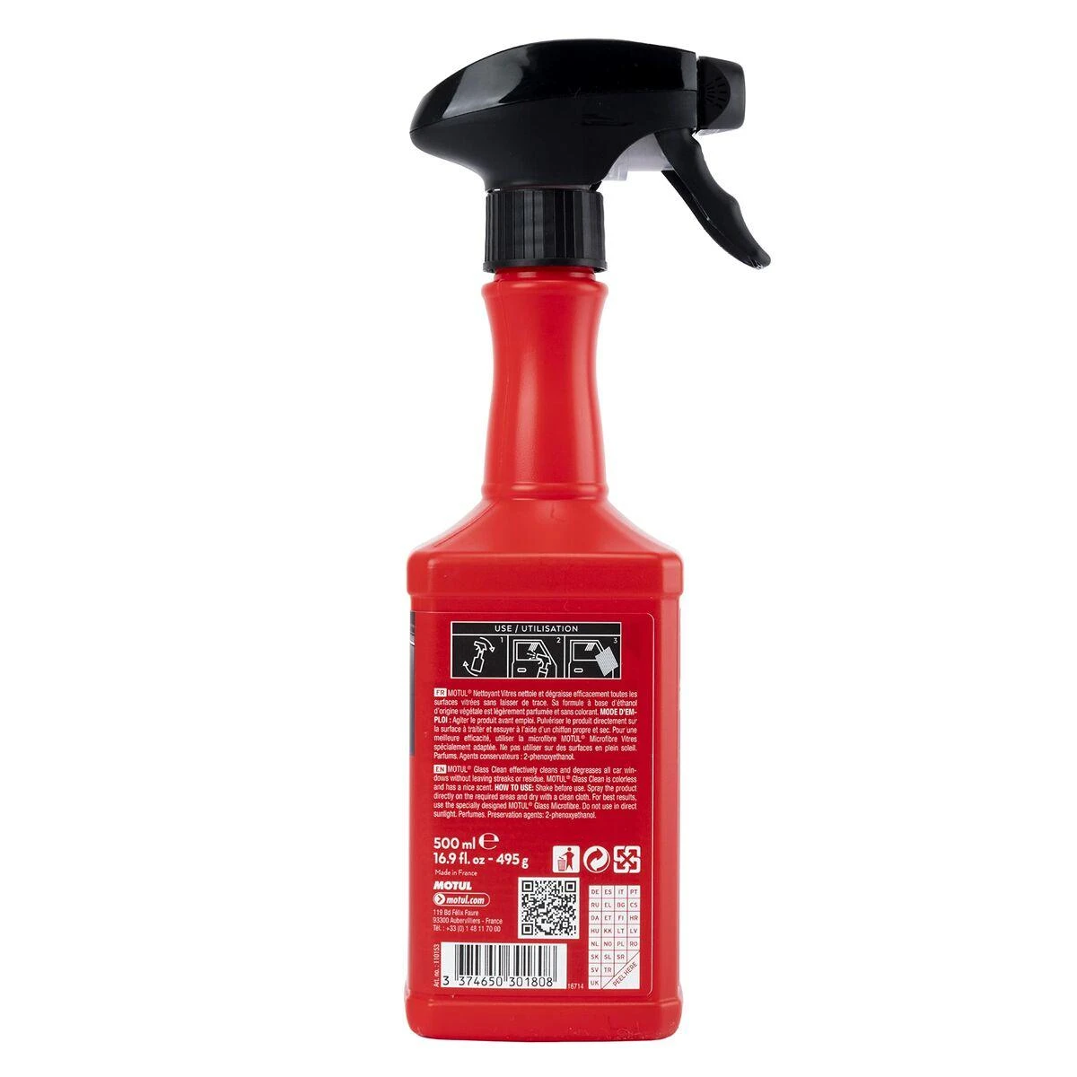 Alyva MOTUL Car Care Glass Clean 0,5ltr (110153)