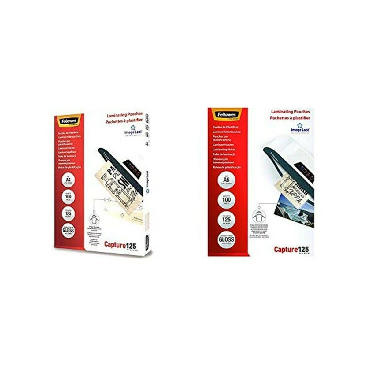 Laminavimo vokeliai Fellowes ImageLast A4 125 Micron, 100 vnt.