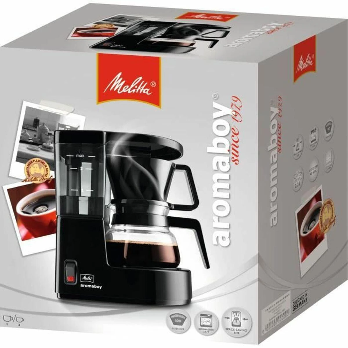 Melitta AromaBoy 1015-02 juoda