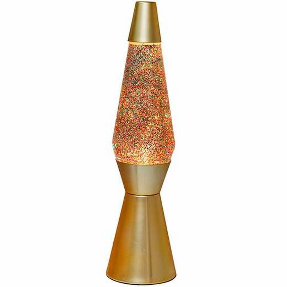 Lava lempa Itotal Gold Glitter