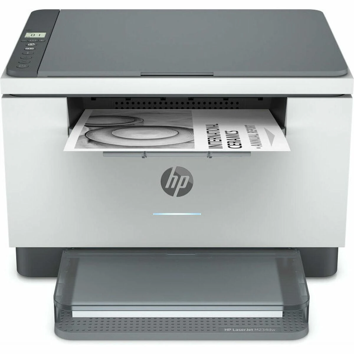 Hewlett Packard (HP) HP LaserJet MFP M234dw MFP Mono B/W lazeris Legali laikmena 29 psl/min kopija 29 ppm spausdinimas 150 lapų USB 2.0 LAN Wi-Fi šviesos bazaltas