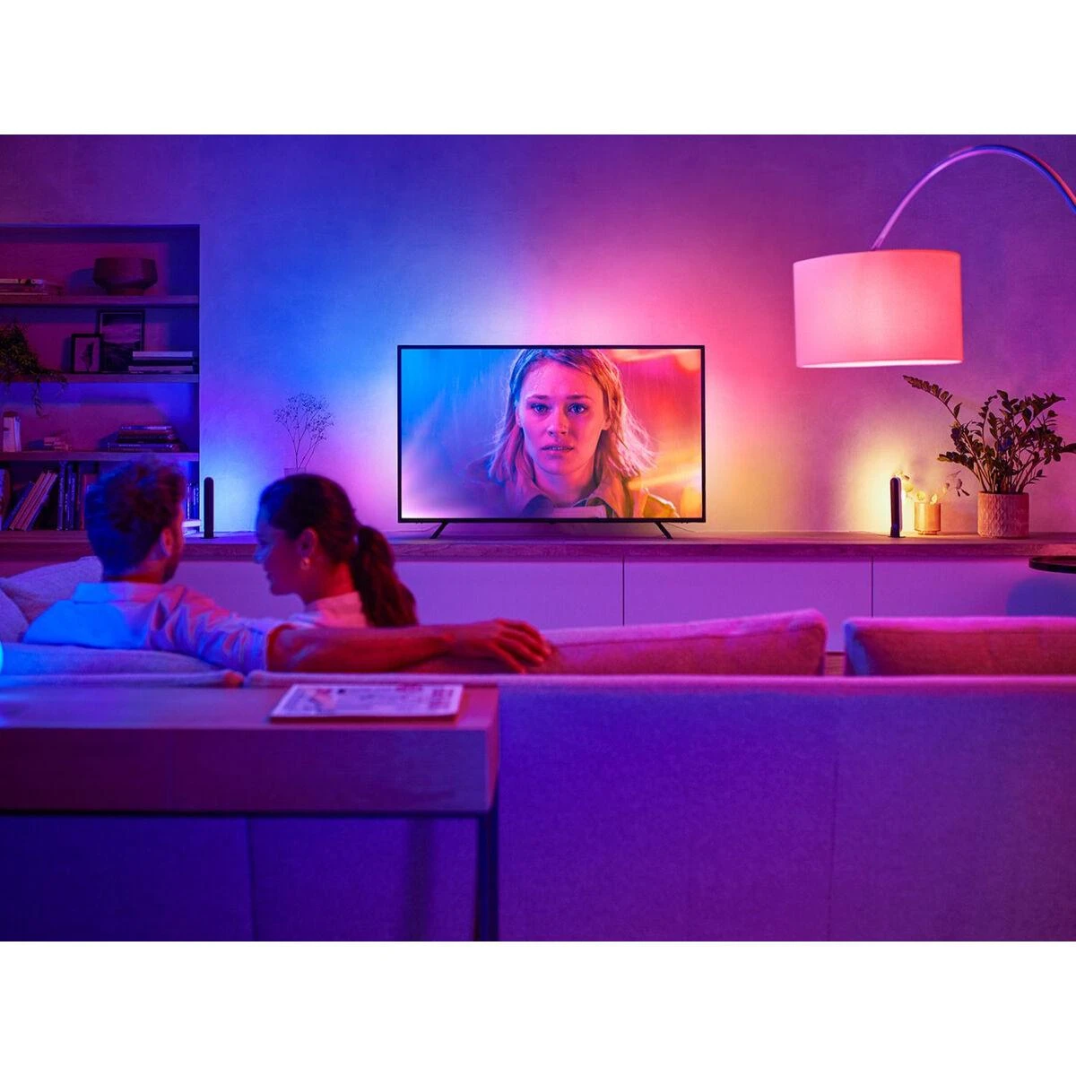 Philips Hue | Šviesos juostos gradientas 55" EU | 20 W | Spalvotas