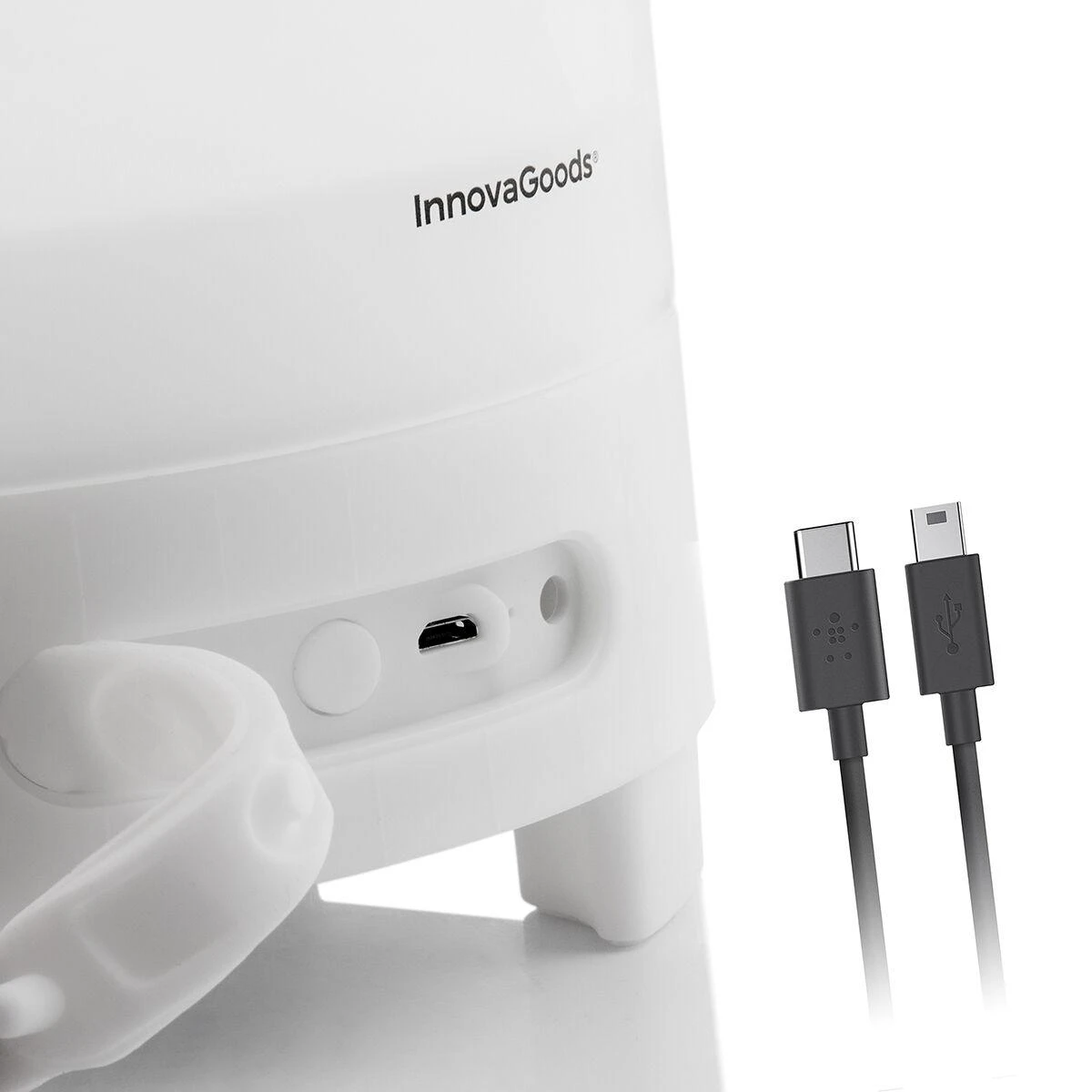 „InnovaGoods“ „InnovaGoods“ DĖŽUTĖ SU LED IR GARSIAKALBIU SU BATERIJOMIS