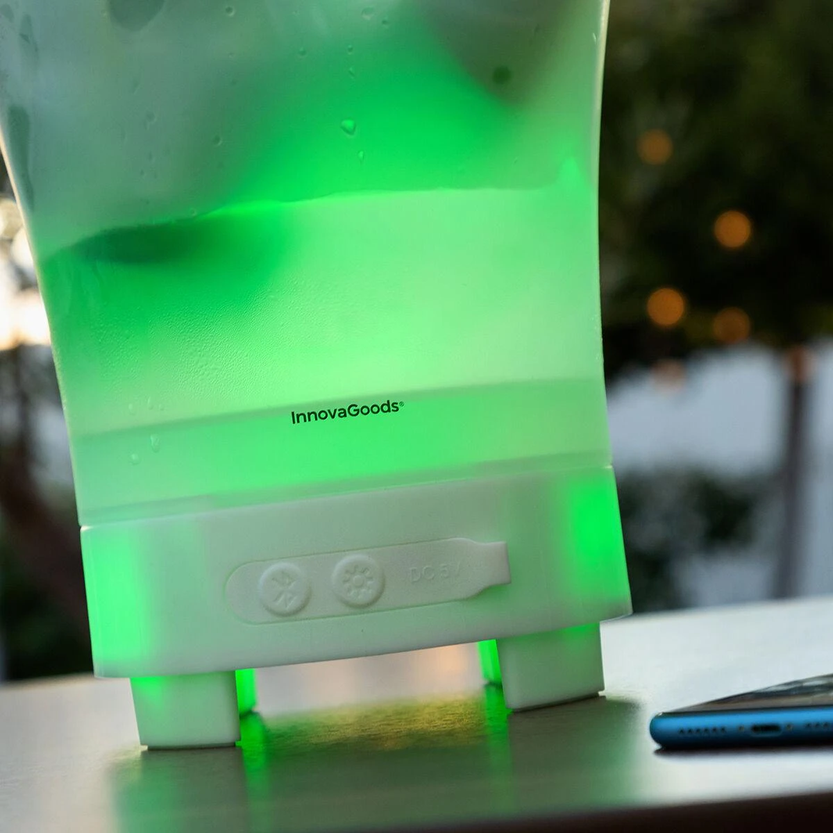 „InnovaGoods“ „InnovaGoods“ DĖŽUTĖ SU LED IR GARSIAKALBIU SU BATERIJOMIS