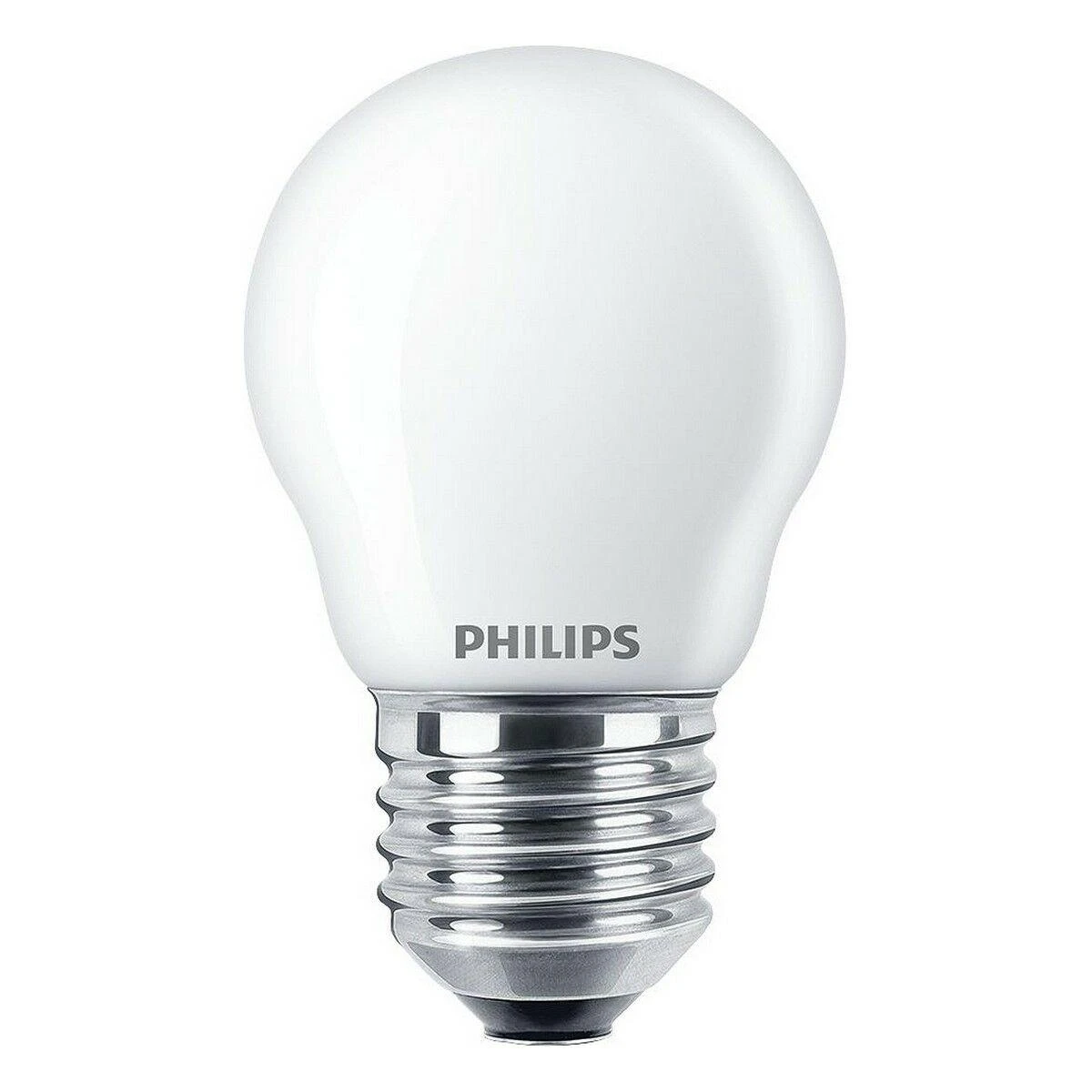 LED lemputė PHILIPS, P45, E27, 6,5 W, 806 lm, 2700 K