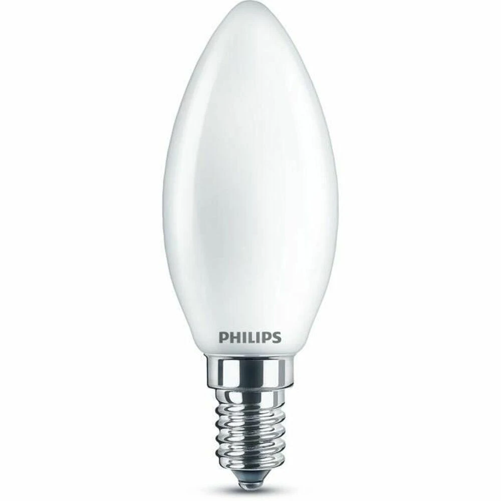 LED lemputė Philips B35, 4.3W, E14, 2700K, 470lm, matinė