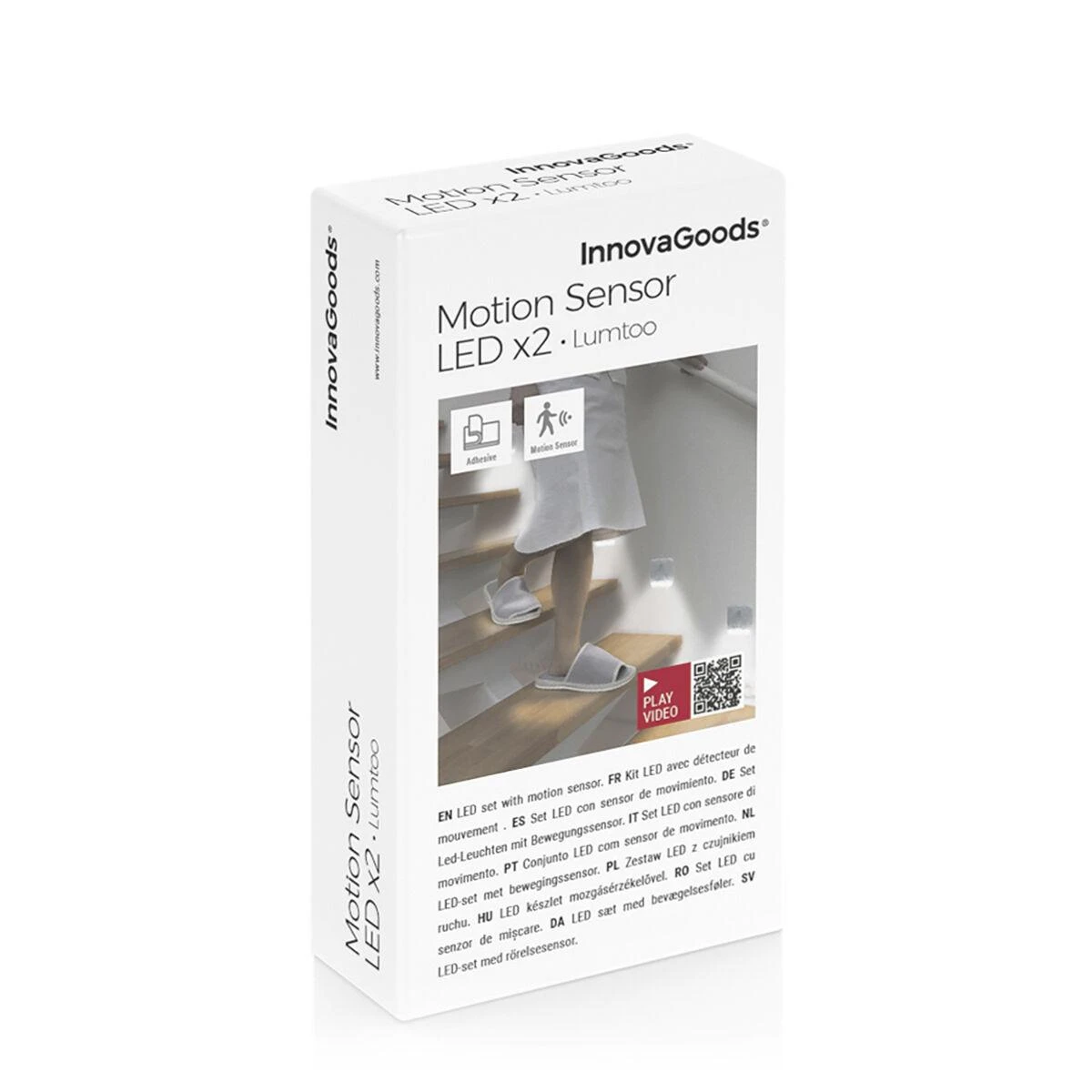 „InnovaGoods Lumtoo InnovaGoods“ LED lempos su judesio jutikliu, 2 vnt.