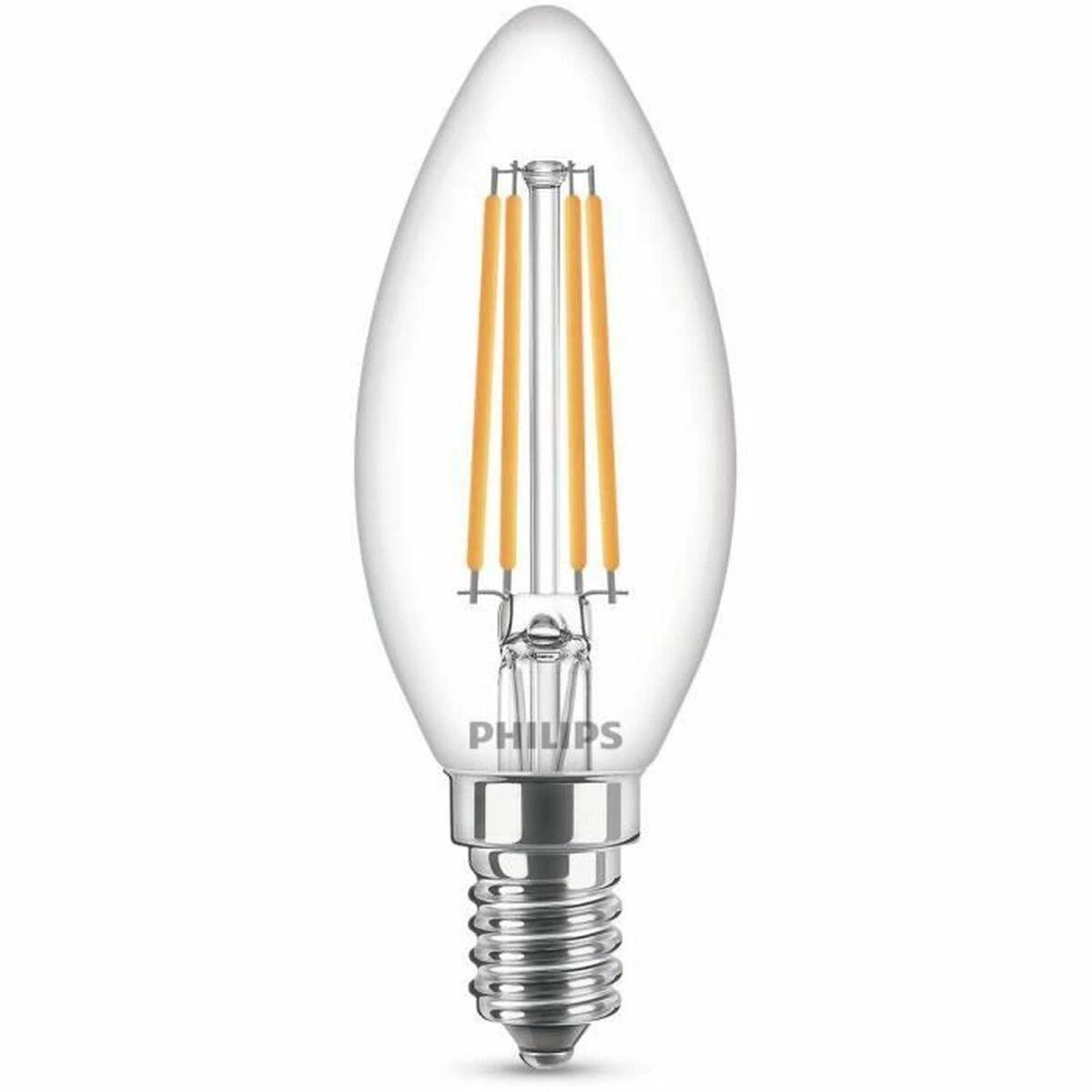Lemputė Philips LED, B35, 2700 °K, E14, 6.5 W, 806 lm