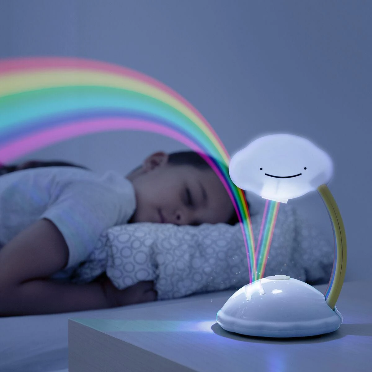 InnovaGoods Lampka projektorius InnovaGoods IG815189 Tęcza balta