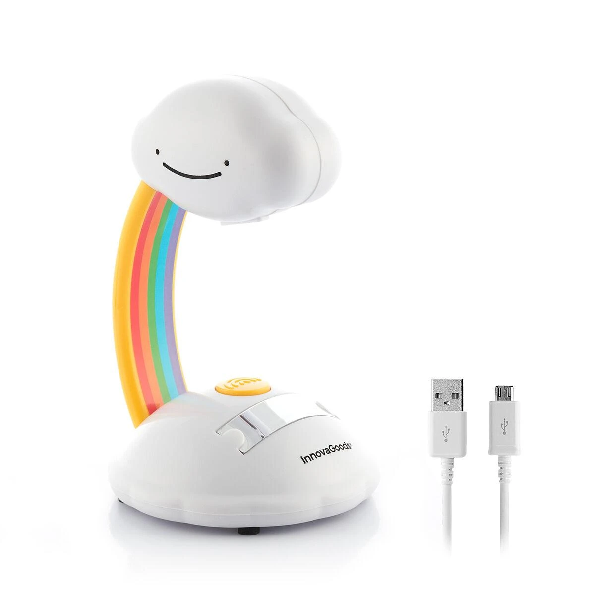 InnovaGoods Lampka projektorius InnovaGoods IG815189 Tęcza balta