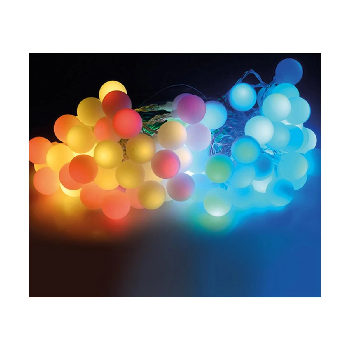 Party Lighting ProGarden Sodo girliandos vakarėlio šviesa, 80 LED, daugiaspalvė