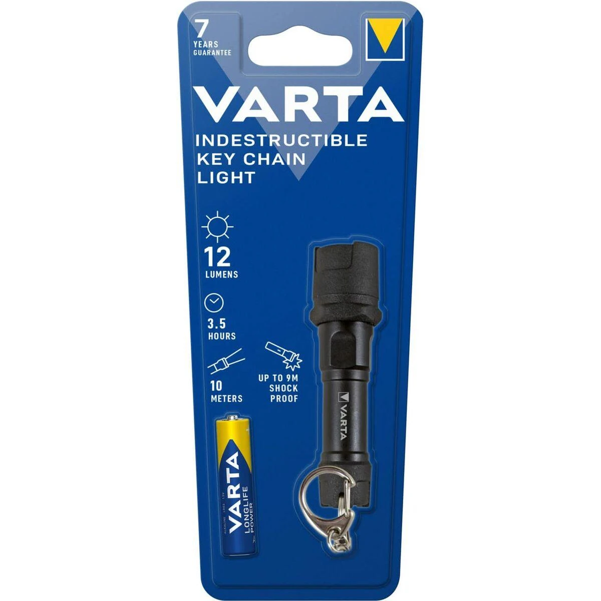 Varta Žibintuvėlis INDESTRUCTIBLE KEY CHAIN LIGHT