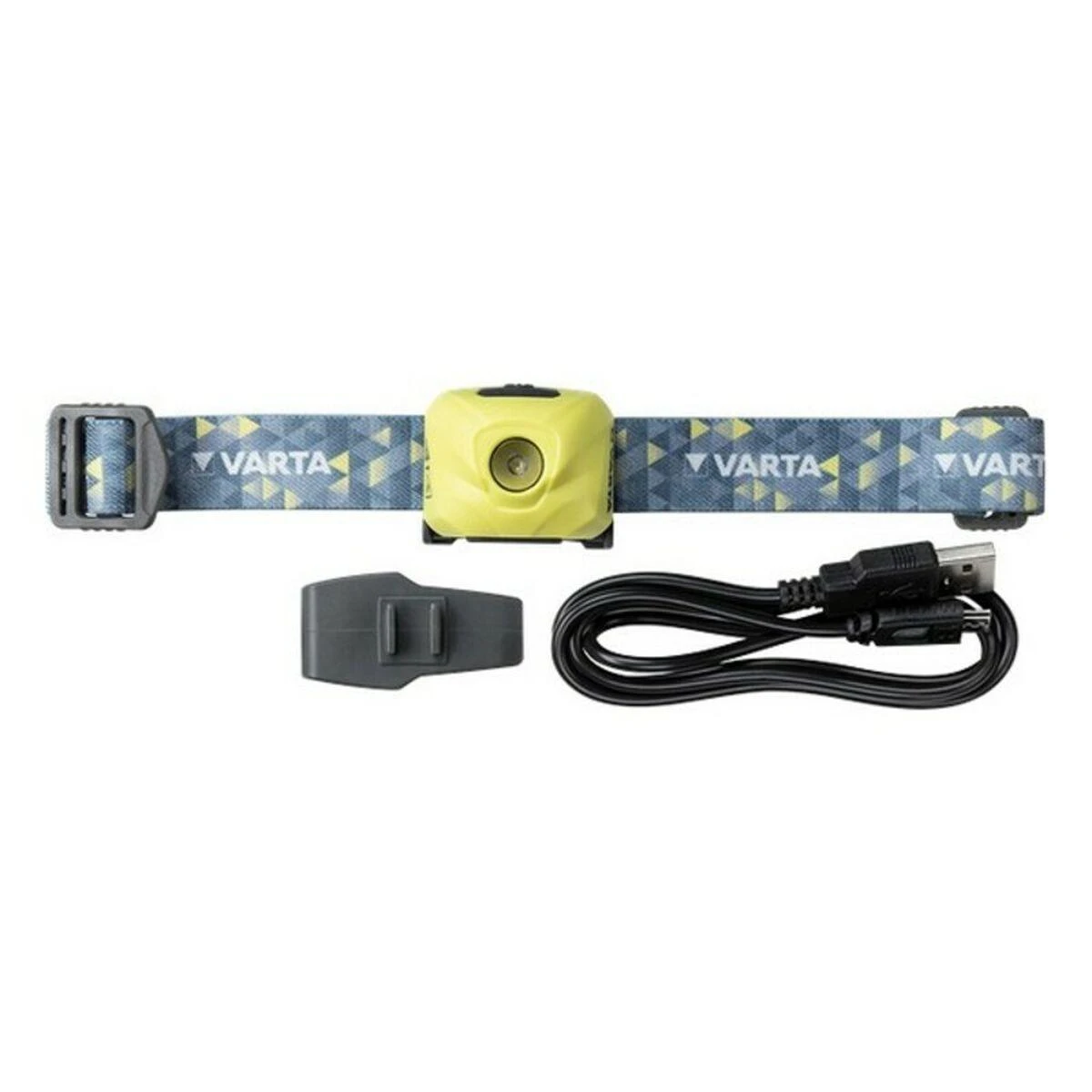 Varta OUTDOOR SPORTS ULTRALIGHT H30R Ant galvos tvirtinamas žibintuvėlis Gelsvai žalsva spalva LED