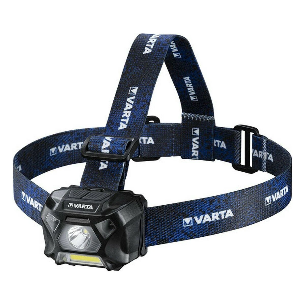 Varta WORK FLEX MOTION SENSOR H20 Ant galvos tvirtinamas žibintuvėlis Juoda, Mėlyna LED