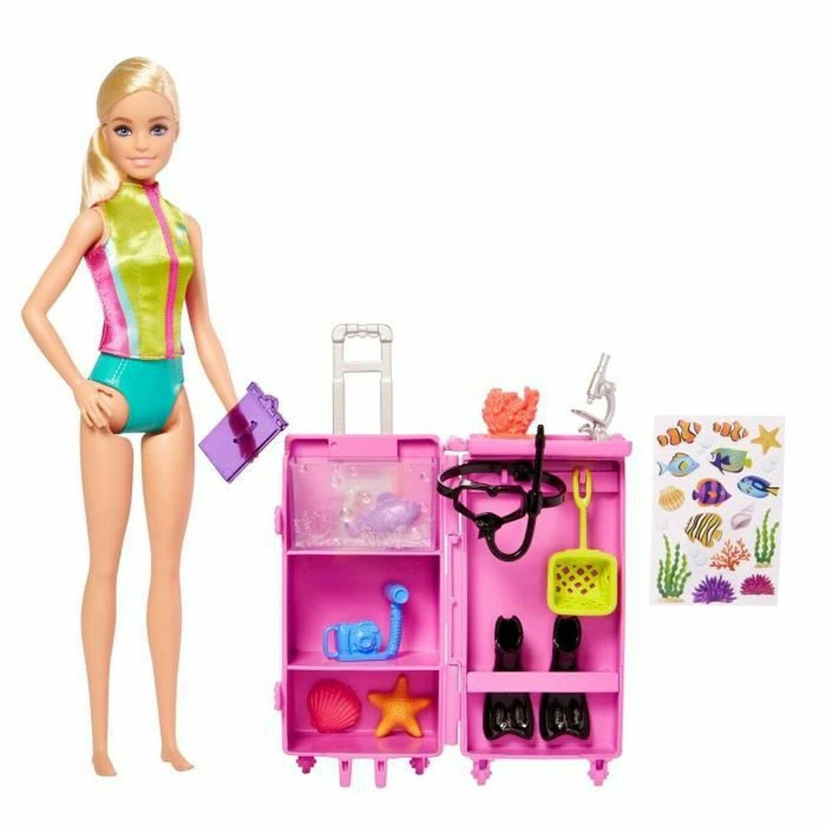 Lėlė Barbie Careers Skirtas šviesiems plaukams doll Marine Biologist HMH26 Mattel