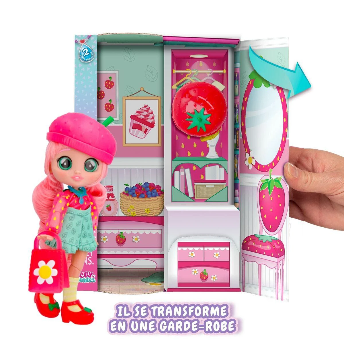 Lėlė su priedais Tm Toys Cry Babies BFF Ella