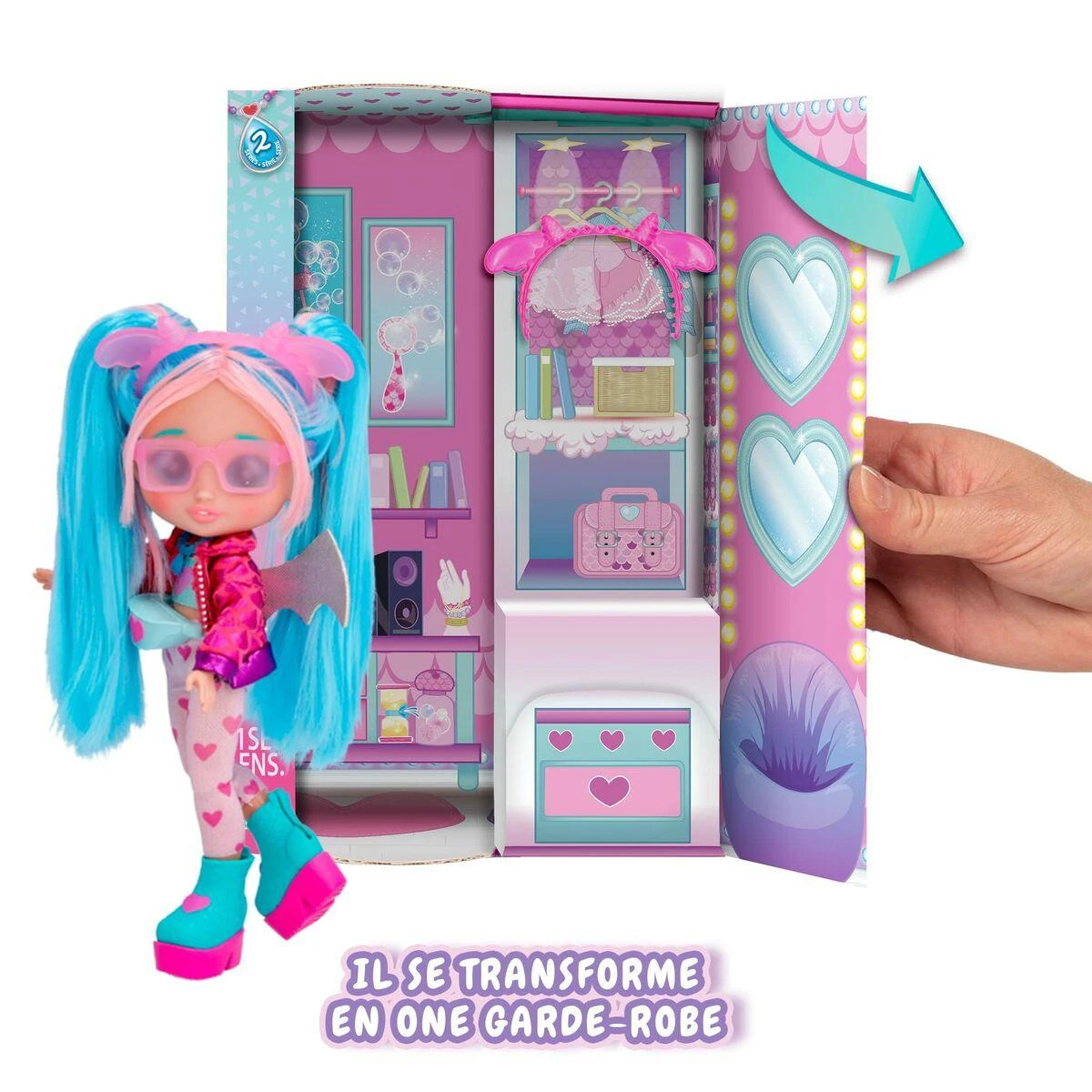 Lėlė su priedais Tm Toys Cry Babies BFF Bruny