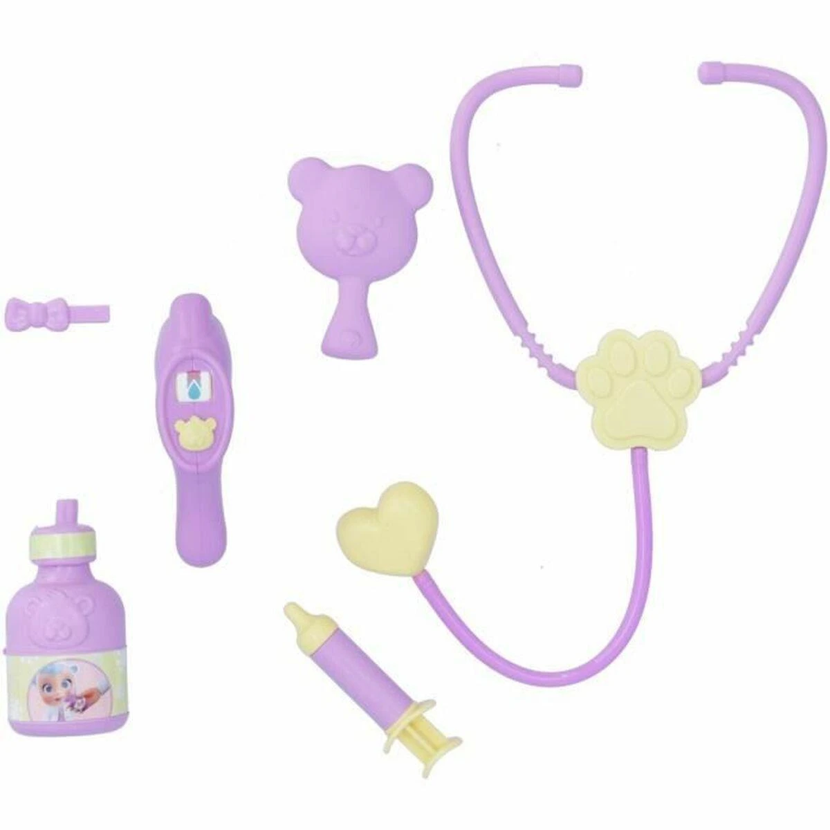 Lėlė kūdikis su priedais Tm Toys Cry Babies Kristal Gets Sick & Feels Better