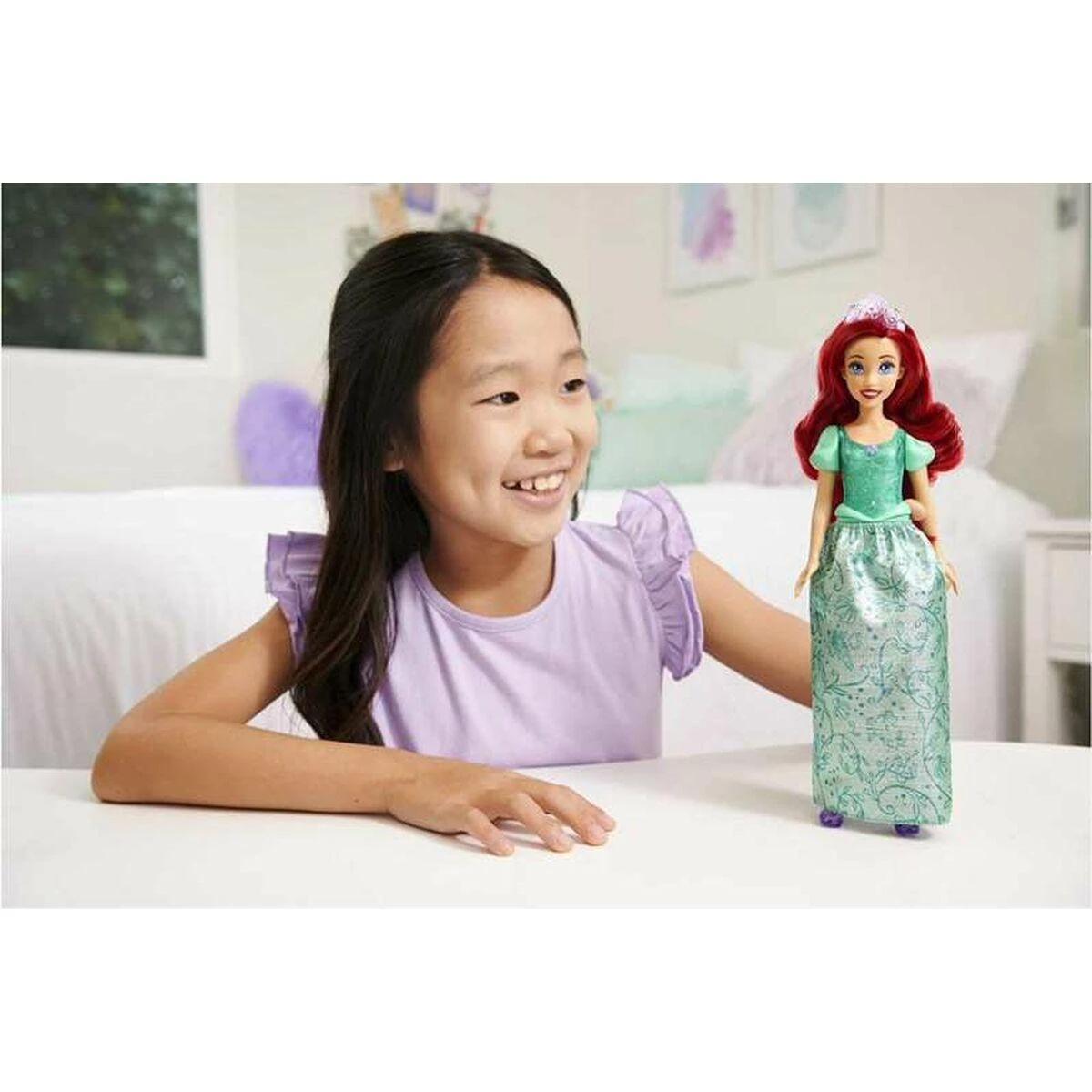 Mattel DISNEY PRINCESS lėlė – Arielė (HLW10)