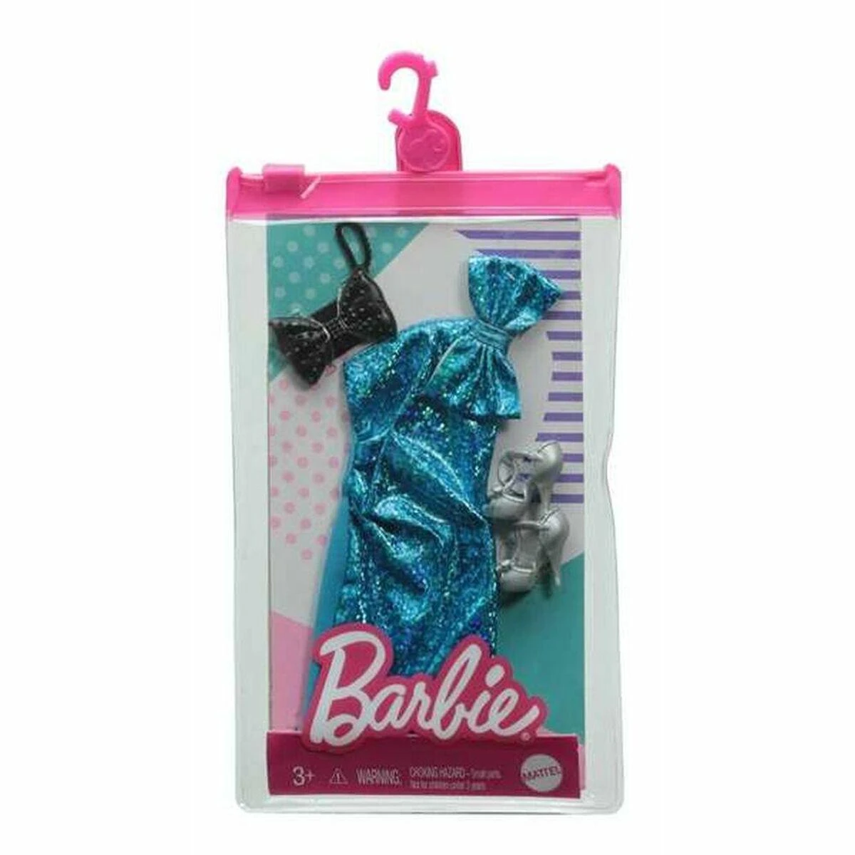 Mattel Puošnūs Barbės rūbai + aksesuarai 2021