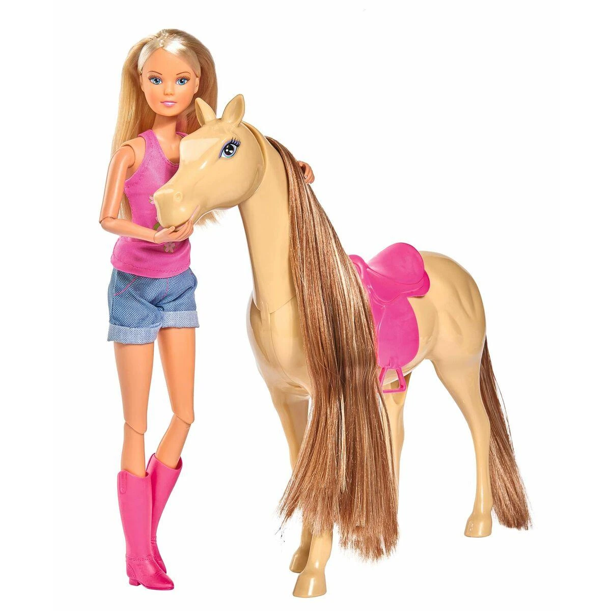 Pferd STEFFI LOVE lėlė su arkliu Lovely Horse, 105733052