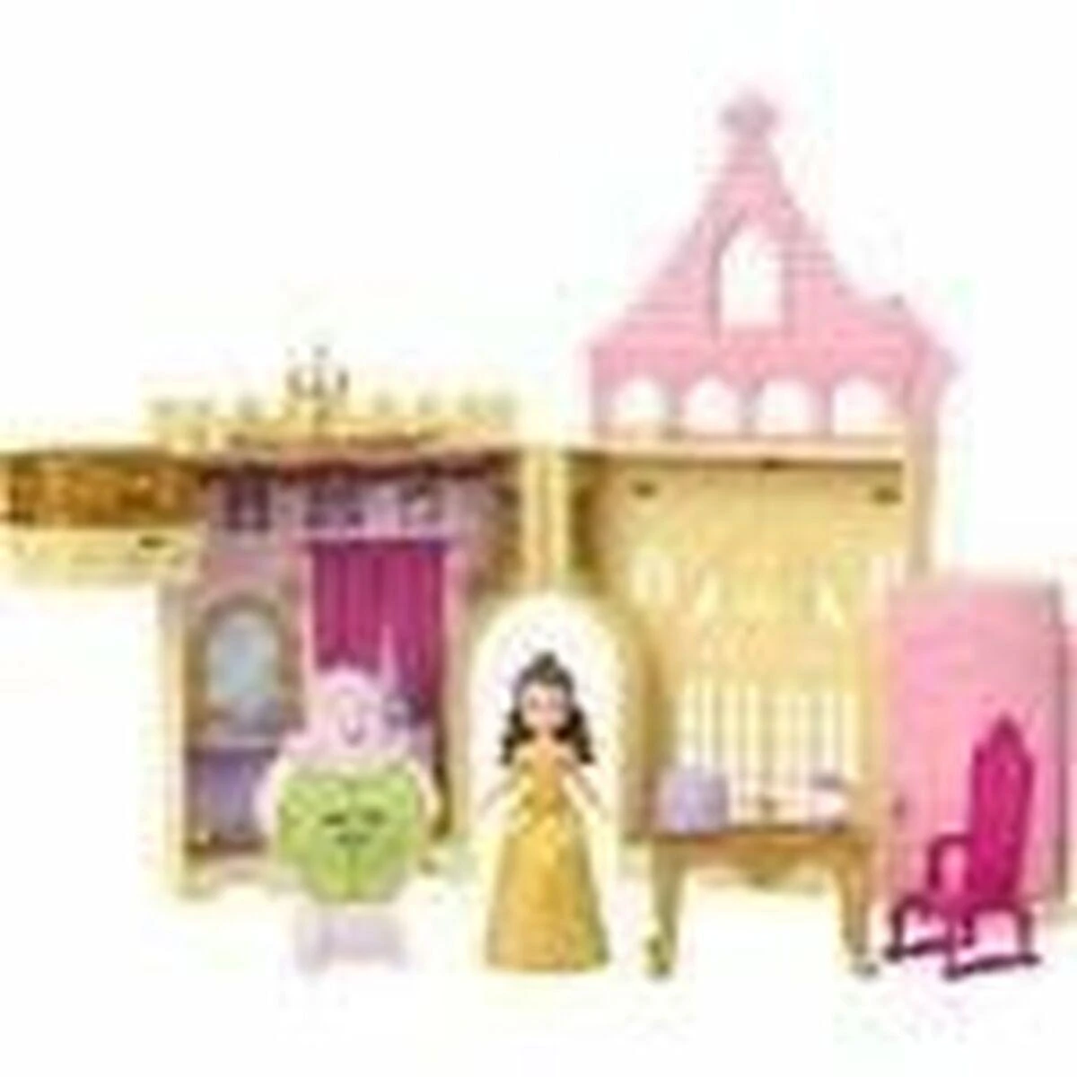 Mattel Lėlių namas Disney Princess Belli HLW94 su pilimi