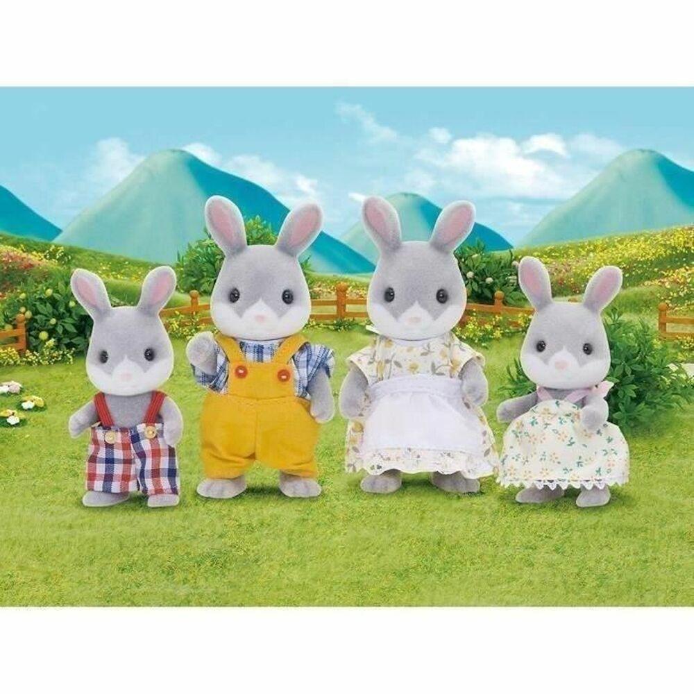 SYLVANIAN FAMILIES Šilkinių triušiukų šeimynėlė