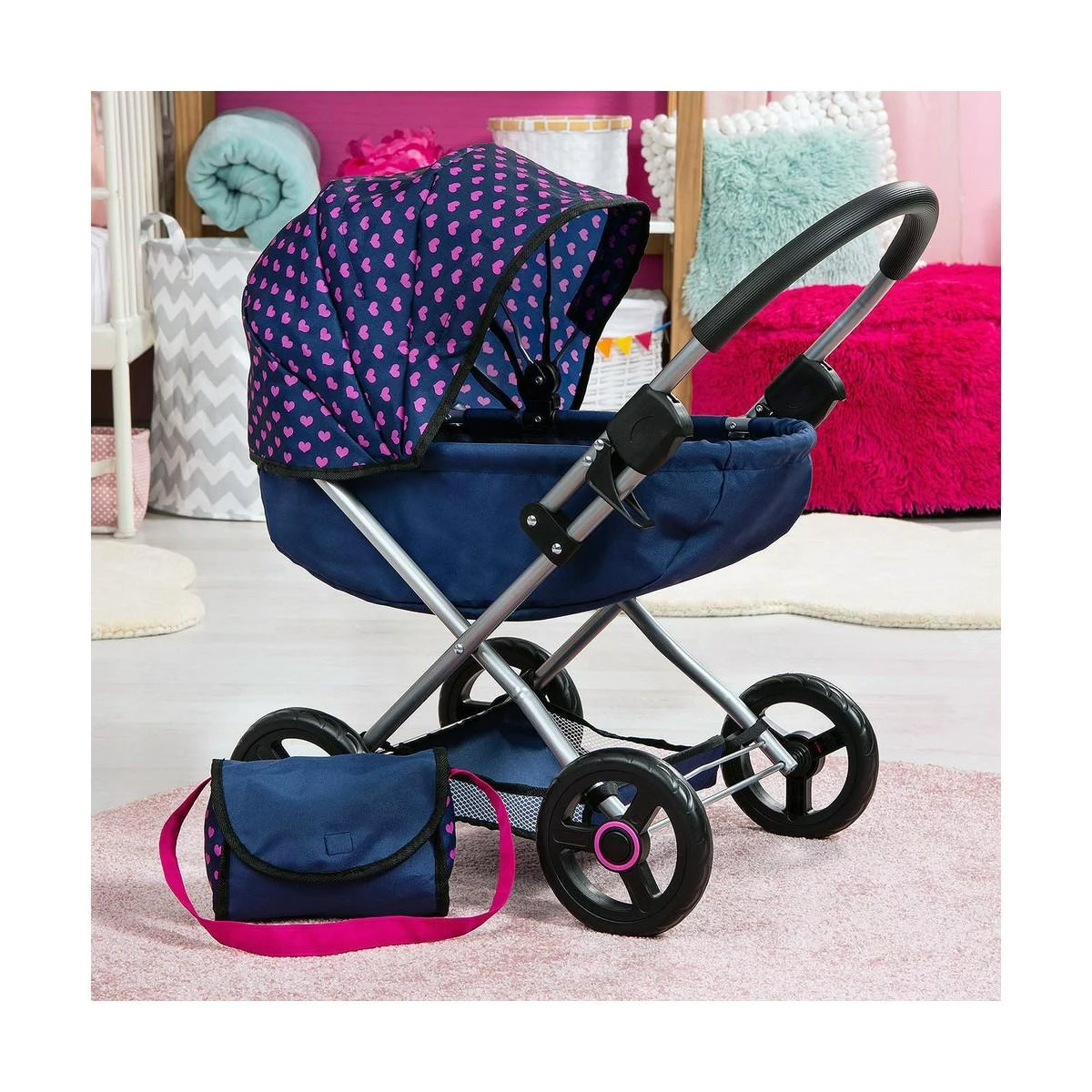 Bayer Design Lėlės vėžimėlis Bayer Cosy Doll Pram with Unicorn