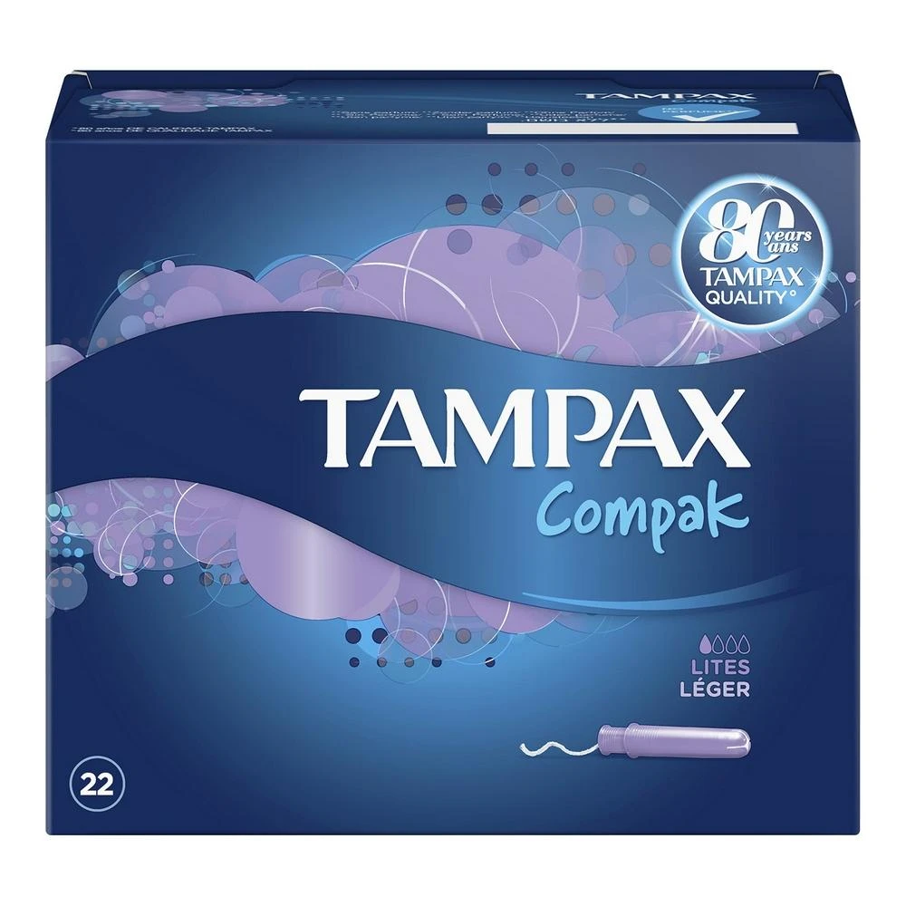 "Tampax Compak Lite" 24 vienetai