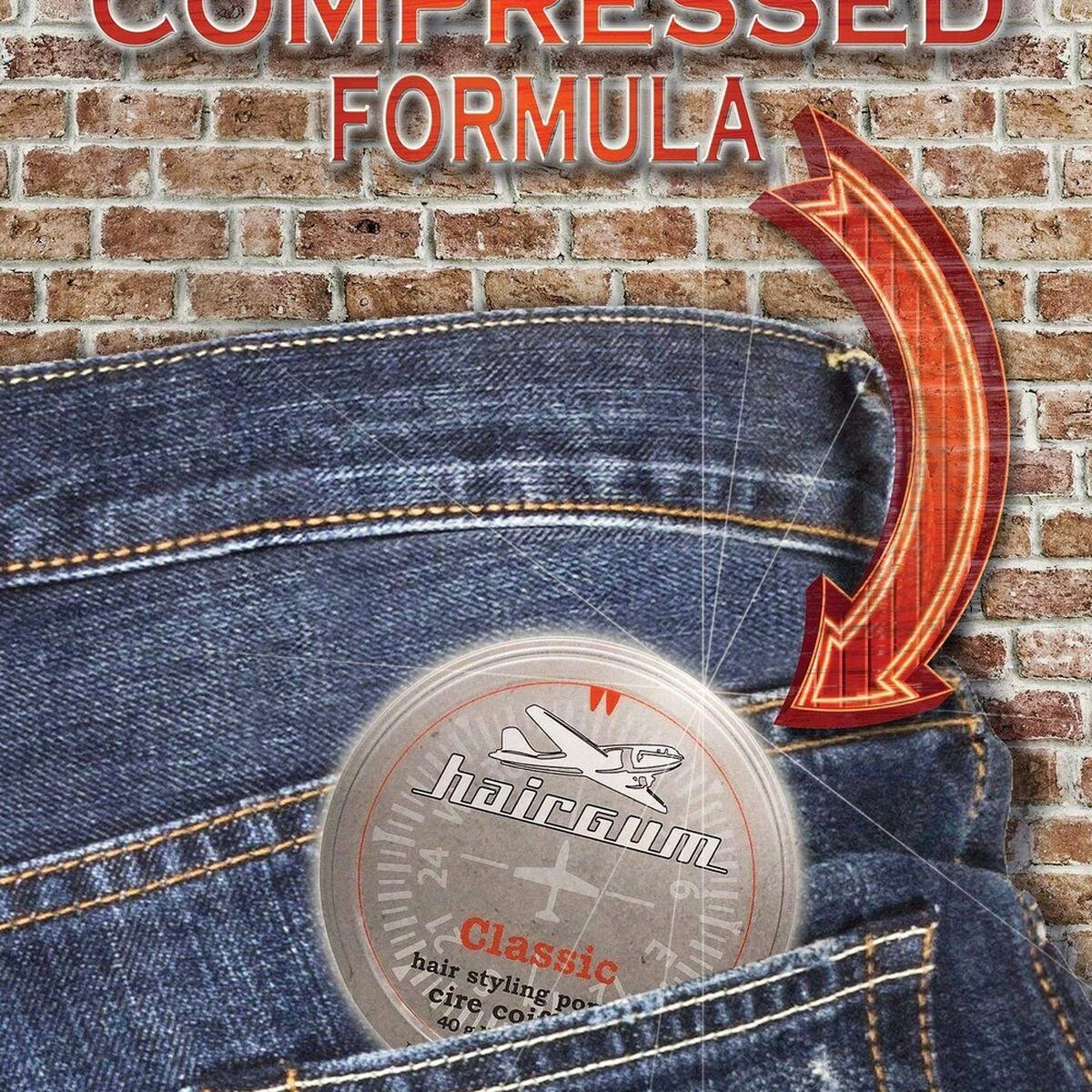 "Hairgum Classic" plaukų formavimo pomada 40g