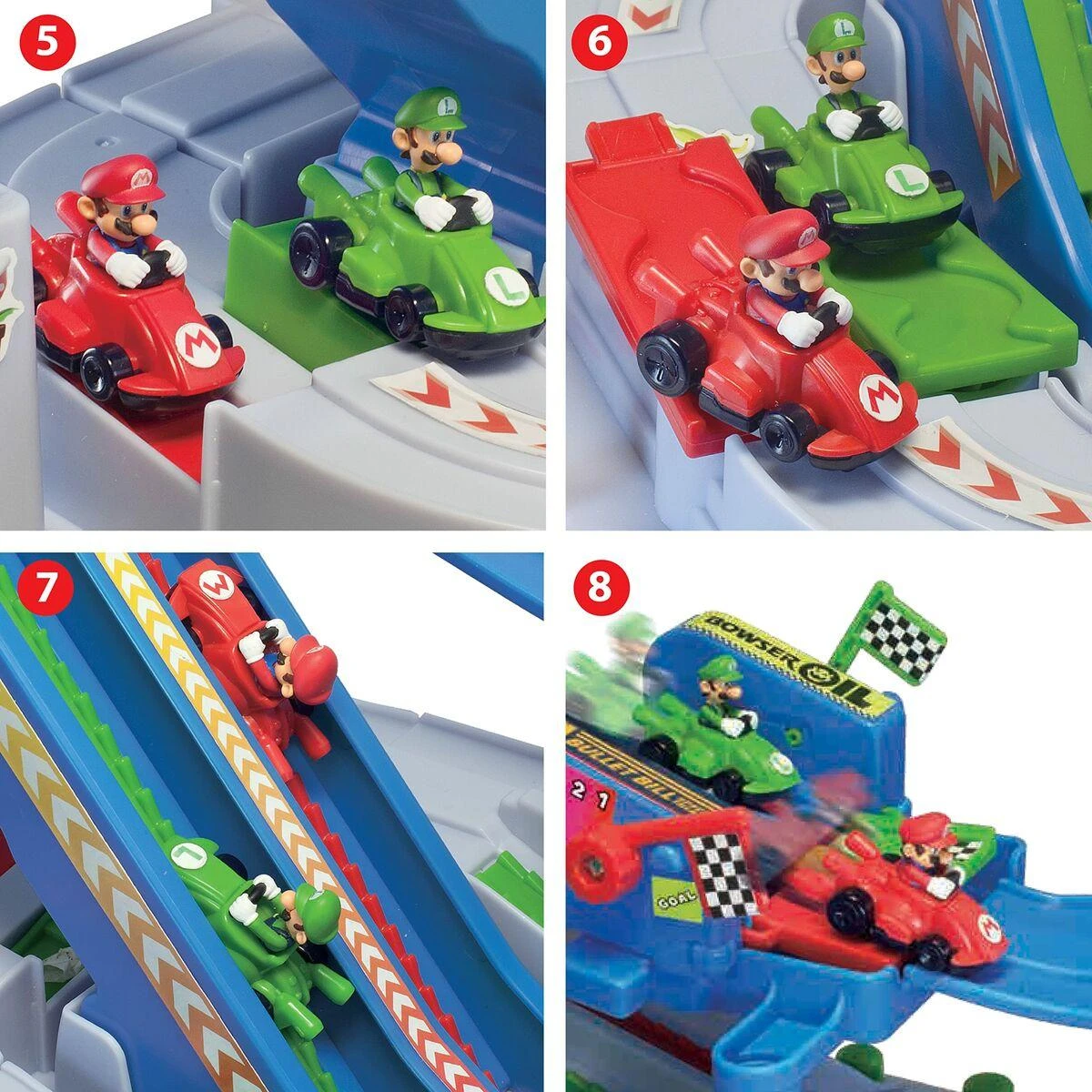 Epoch „Super Mario“ – veiksmo žaidimas „Kartingas“ (7390)