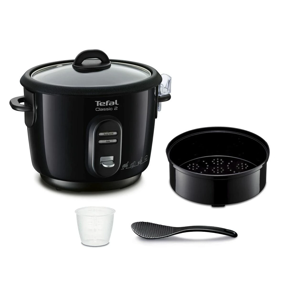 Tefal ryžių viryklė su priedais