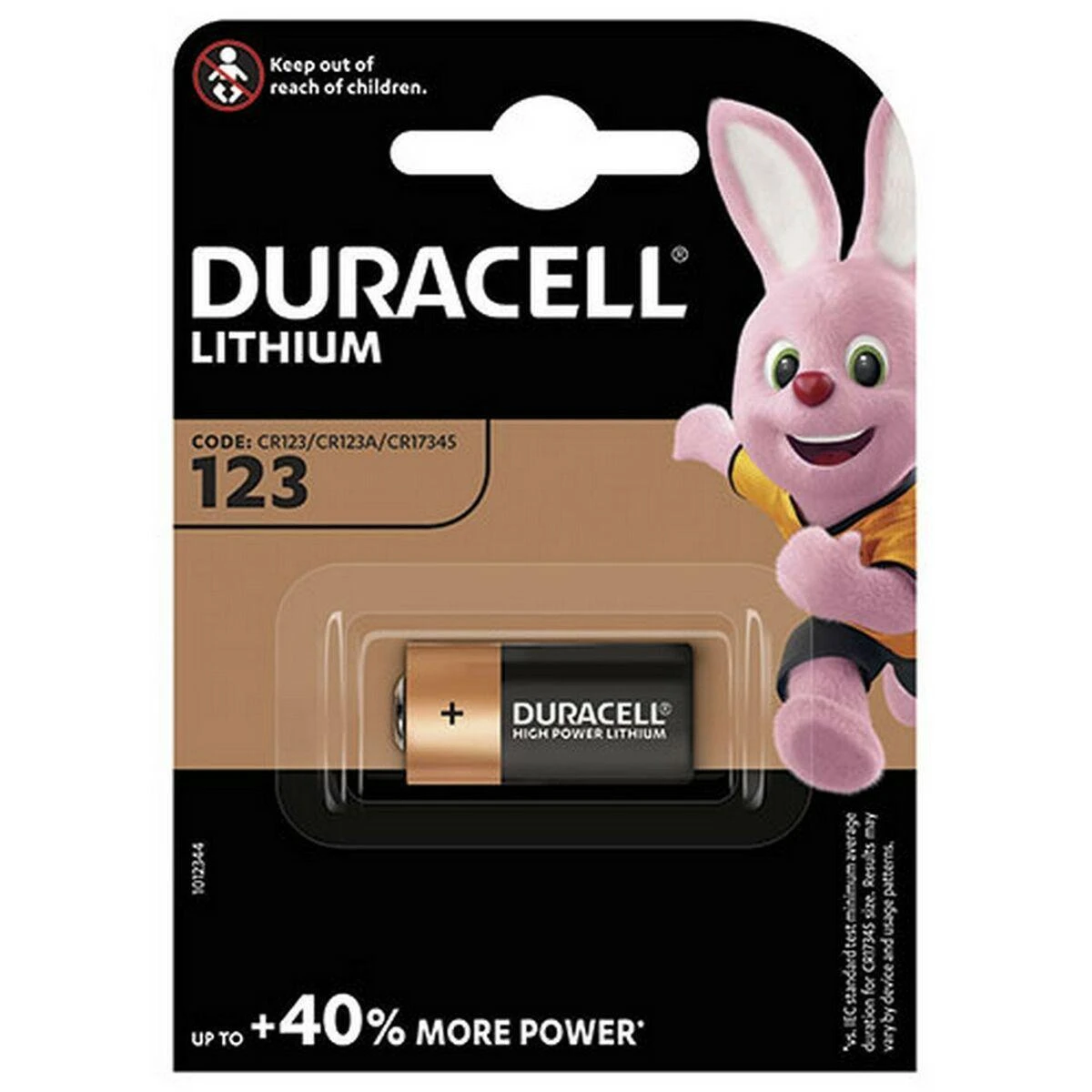 Duracell 123106 buitinė baterija Vienkartinė baterija CR123A Litis
