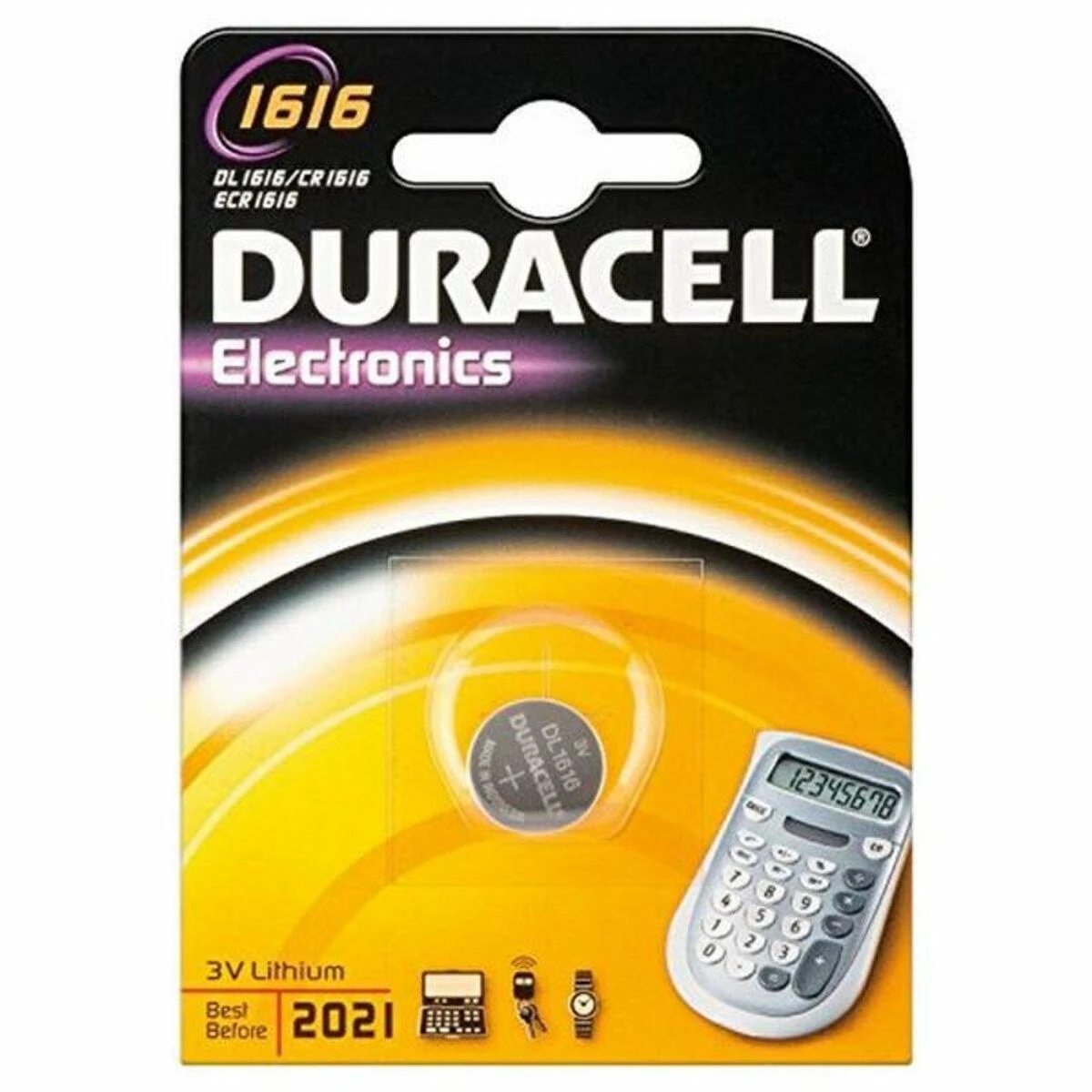 Duracell CR1616 3V Vienkartinė baterija Litis