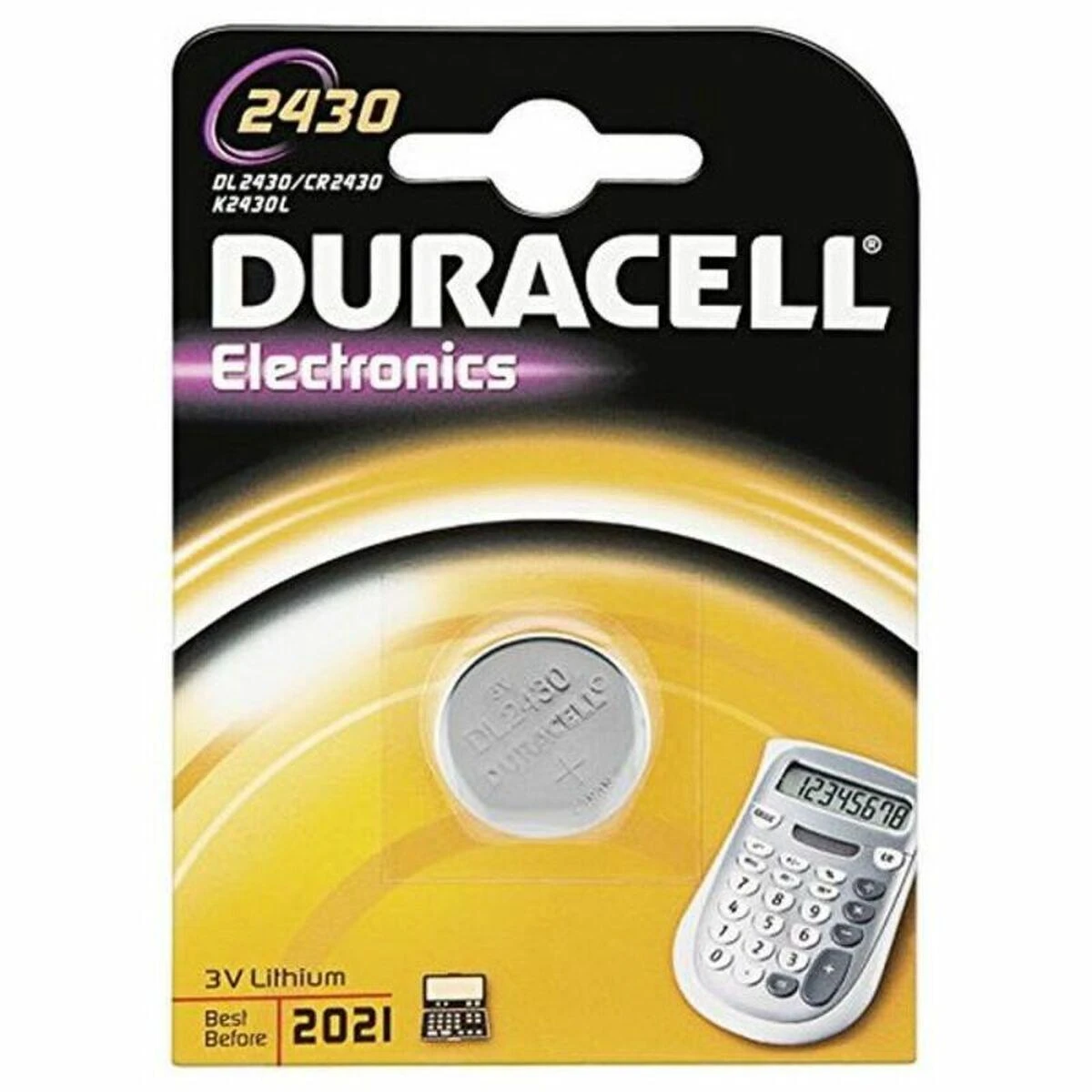 Duracell DL2430 Vienkartinė baterija Litis