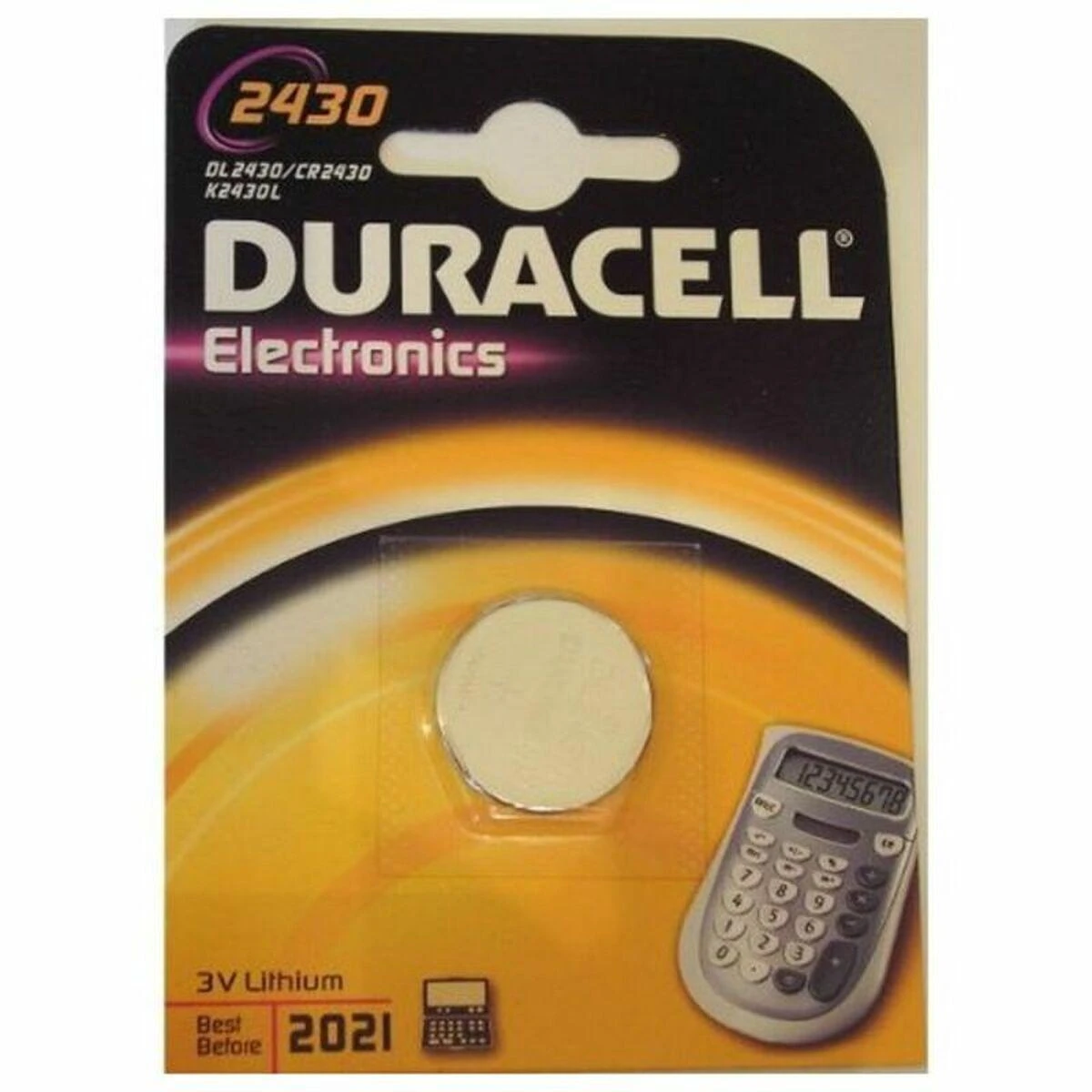 Duracell DL2430 Vienkartinė baterija Litis