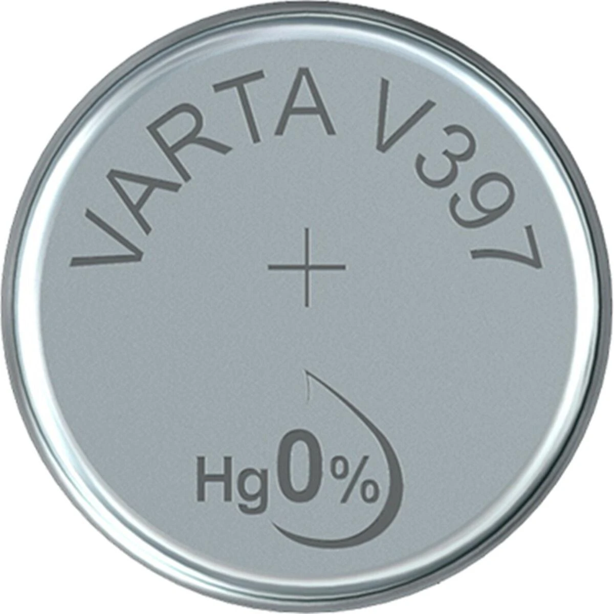Varta V397 SR59 baterija iš viršaus