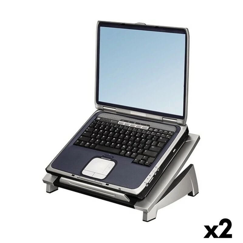 Fellowes | Office Suites Nešiojamas kompiuteris Stand | Juodas/Sidabrinis