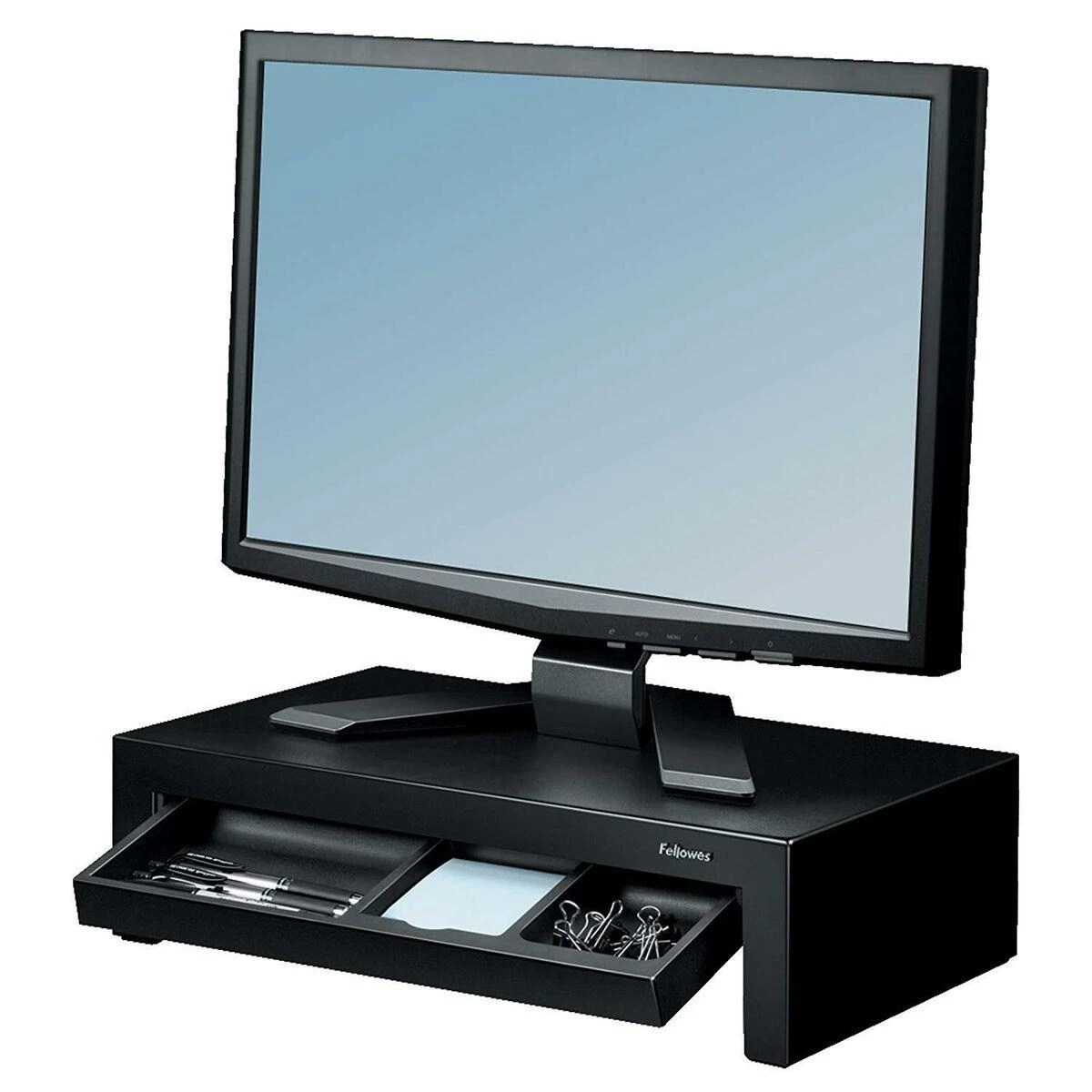 Laikiklis Fellowes | Designer Suites Monitorius Riser | Height adjustment | Juodas