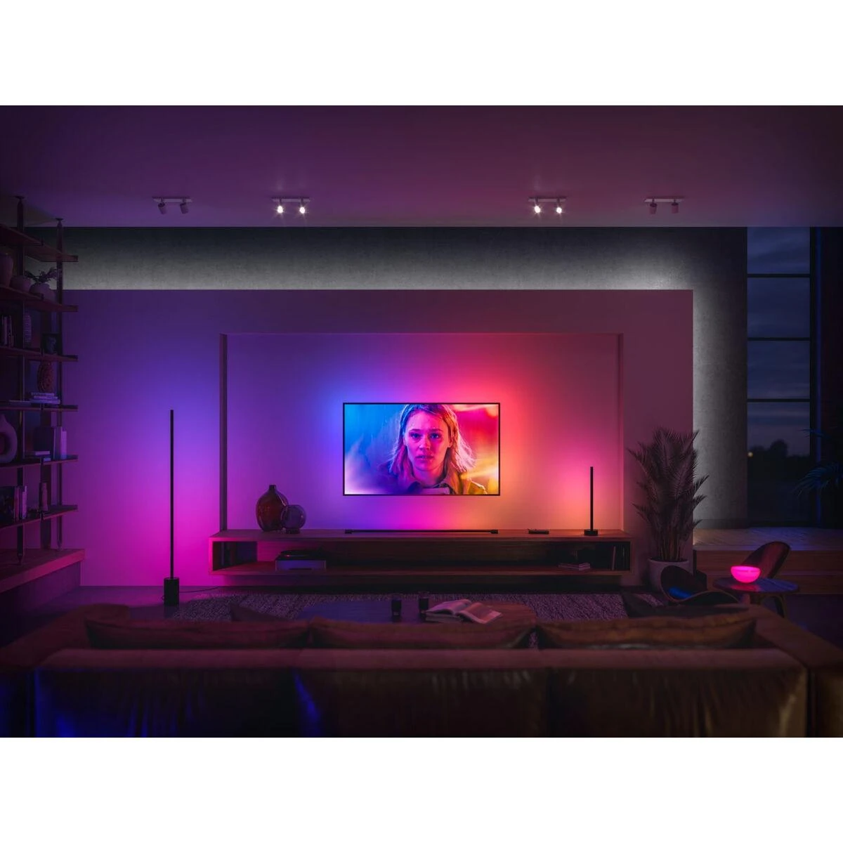 „Philips Hue“ | „Hue Gradient Signe“ toršeras | Juodas | Toršeras