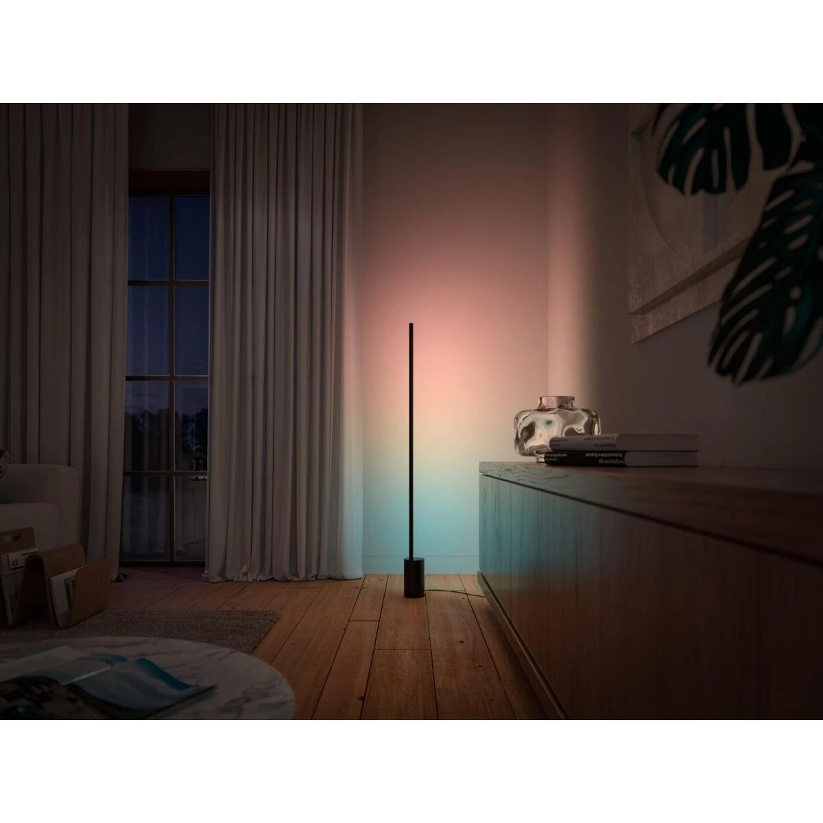 „Philips Hue“ | „Hue Gradient Signe“ toršeras | Juodas | Toršeras