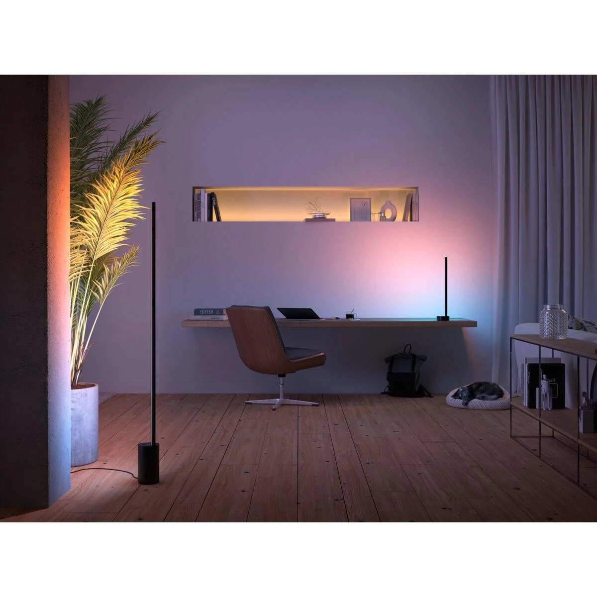 „Philips Hue“ | „Hue Gradient Signe“ toršeras | Juodas | Toršeras