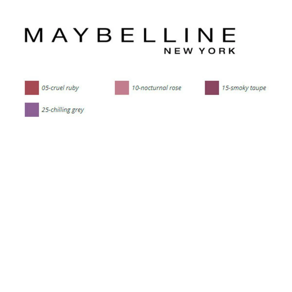 „Maybelline Color Sensational Matte Kreminis“ lūpų dažai 10 „Nocturnal Rose“ 5,7 g