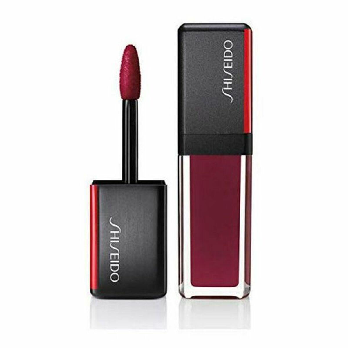 Shiseido LacquerInk Lip Shine pigmentuotas lūpų blizgis, 304 Techno Red, 6 ml