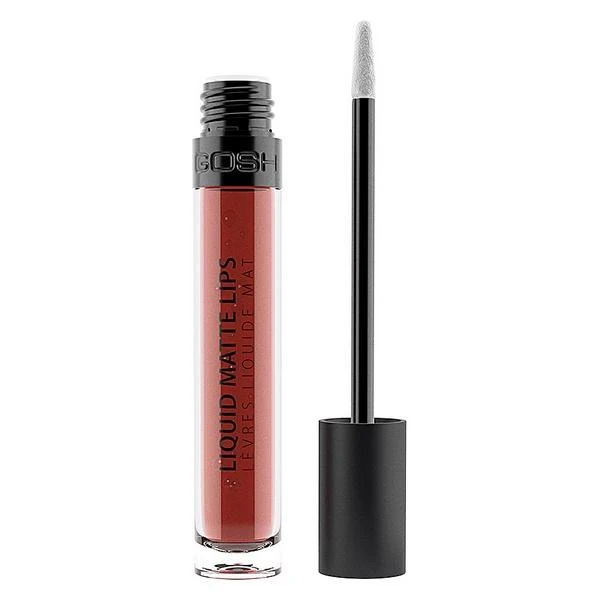 "Gosh Liquid Matte Lips 003 Nougat Fudge" Skystas matinis lūpdažis 4ml