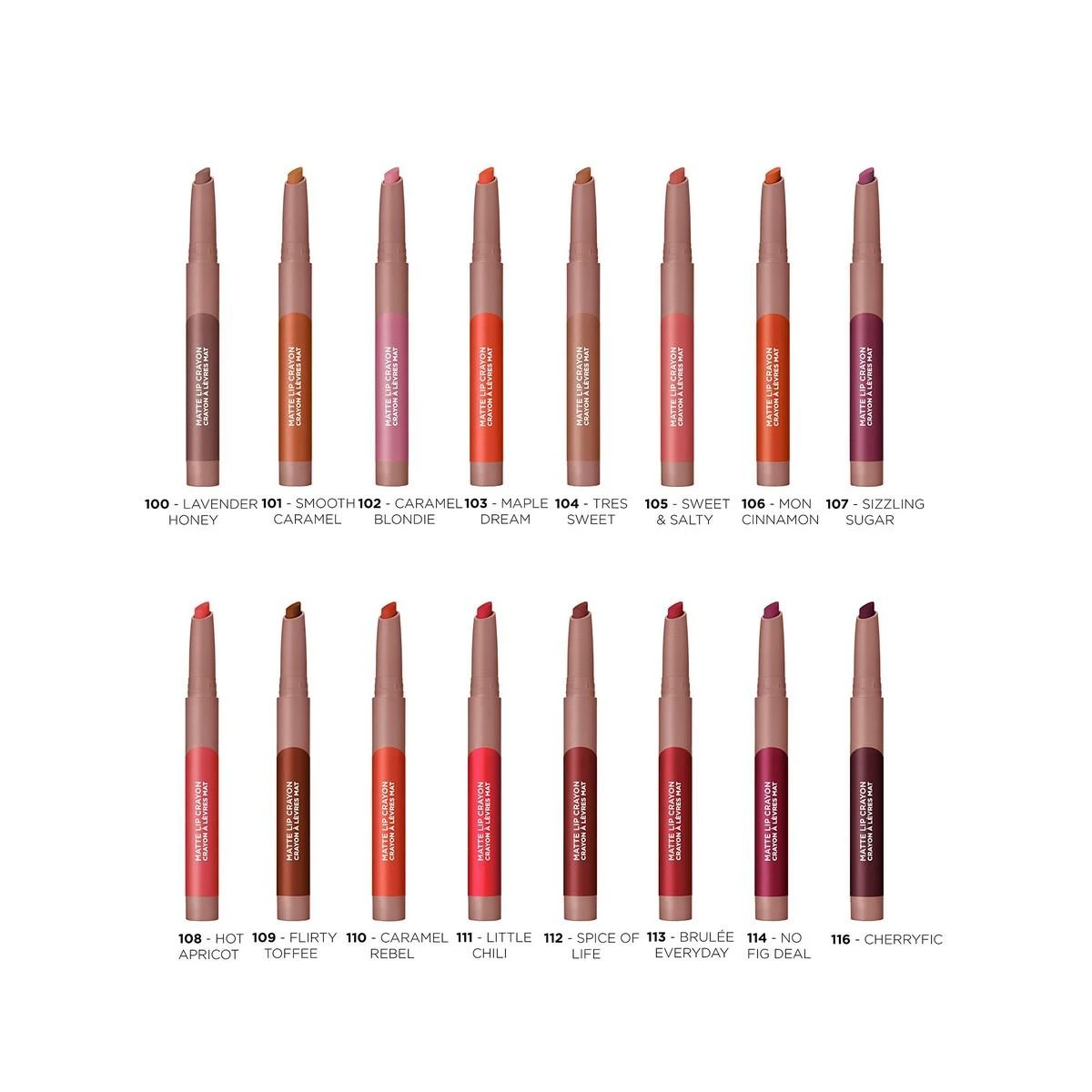 Lūpų dažai L'Oreal Make Up Infaillible 116-cherryfic (2,5 g)