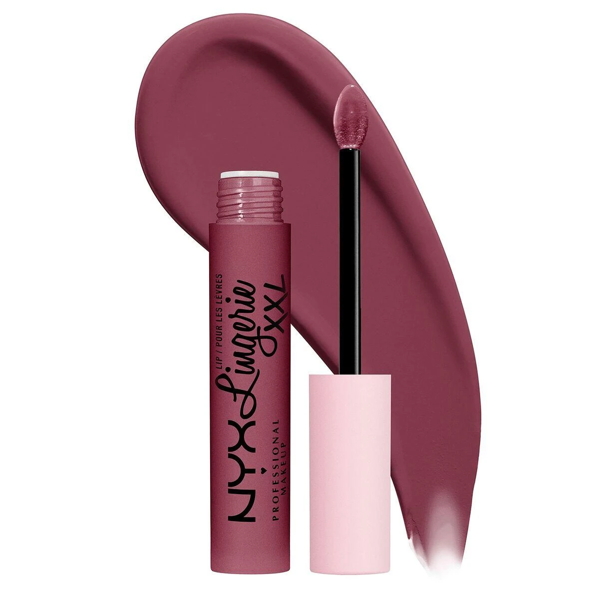 Nyx Professional Makeup - "Lip Lingerie Xxl" matiniai skysti lūpų dažai - Bust-Ed