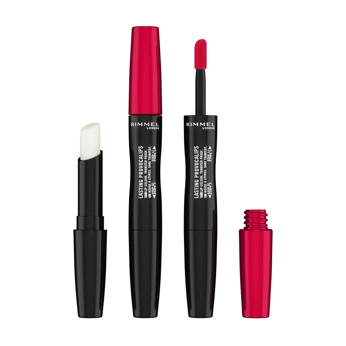 Rimmel London Lasting Provacalips lūpų dažai Transfer Proof 500-Kiss The Town Raudona 2,3ml